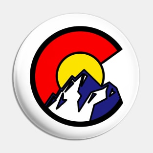 Colorado Flag C Pin