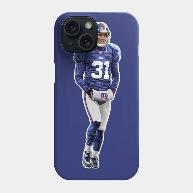 Jason Sehorn • New York Giants Phone Case by Carl Cordes