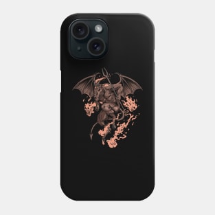 Burning Baphomet Phone Case