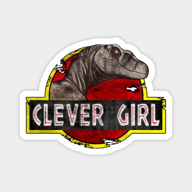 Clever Girl Magnet by Daenar7