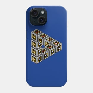 Impossible Power Up Triangle Phone Case