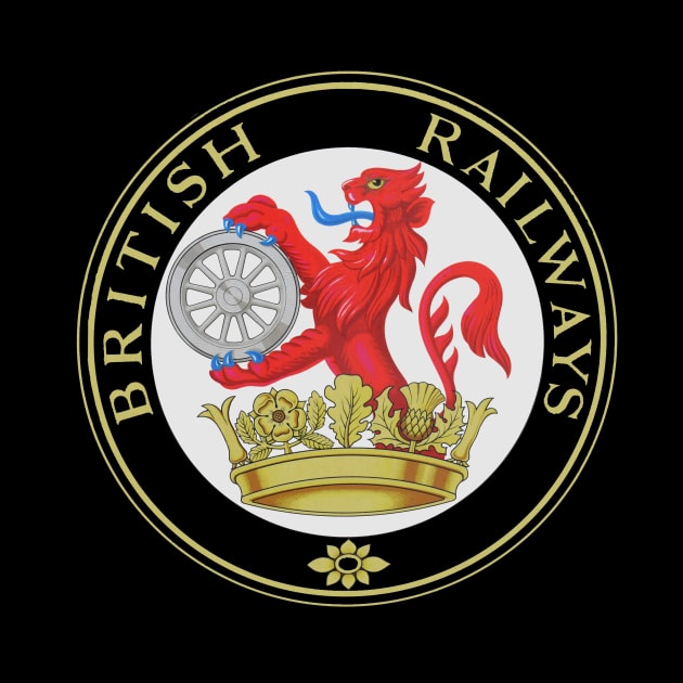 Vintage British Rail Logo "Ferret and Dartboard" by Random Railways