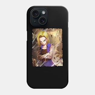 ANDROID 18 MERCH VTG Phone Case