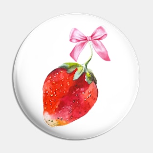 Coquette Strawberry Pin