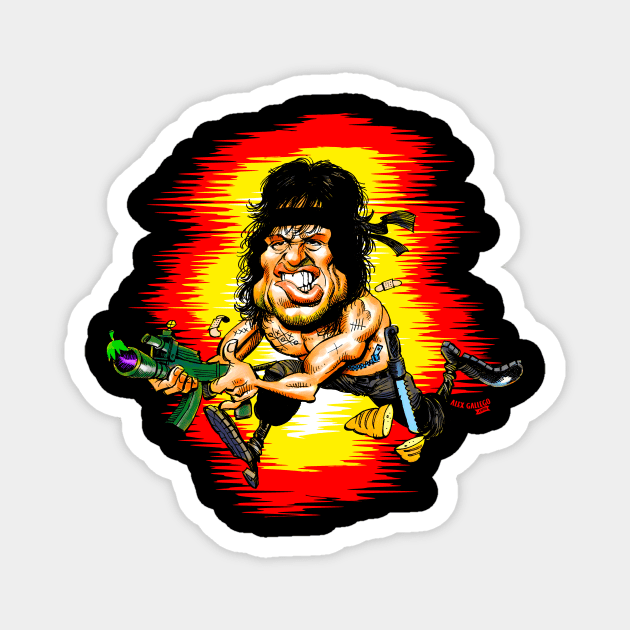 G.I.JOHN Magnet by alexgallego