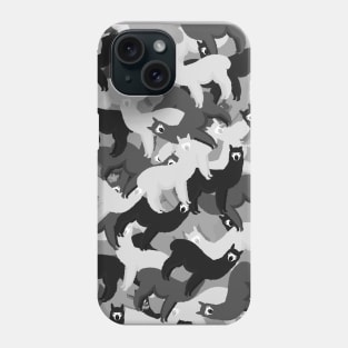 Camo lamo. Llama moro artwork. Camouflage Alpaca. Phone Case