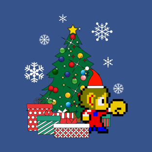 Alex Kidd Around The Christmas Tree T-Shirt