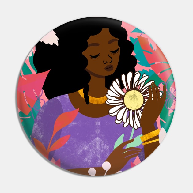 Daisy in April Pin by tabithabianca