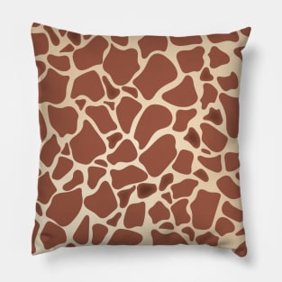 Giraffe Skin Pattern Pillow