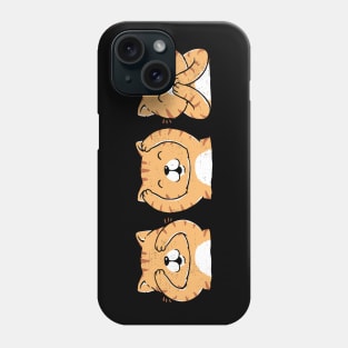 Three Wise Cats Phone Case