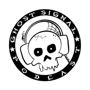 The Ghost Signal logo white T-Shirt