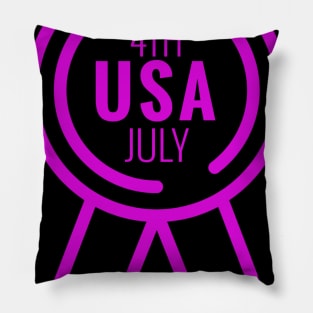 Nationalfeiertag der Vereinigten Staaten von Amerika Pillow