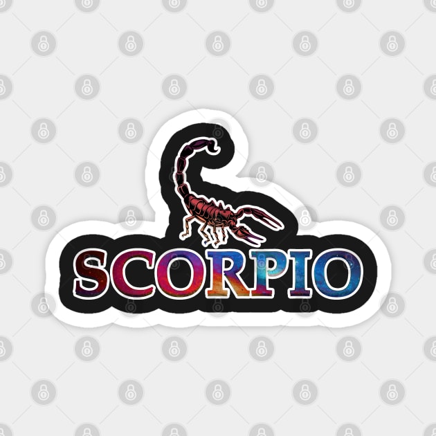 Scorpio Magnet by TheLaundryLady