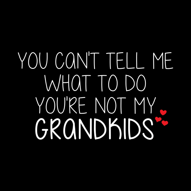 You Can't Tell Me What To Do  You're Not My Grandkids by Nichole Joan Fransis Pringle