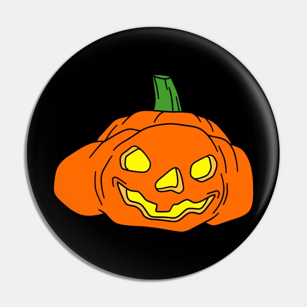 Jack O' Lantern Pin by saradaboru