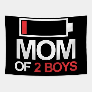 Mom of 2 boys Tapestry