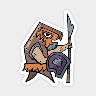 Mayan warrior Magnet