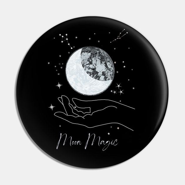 Moon Magic Dark Pin by AtHomeNinjaKeisha