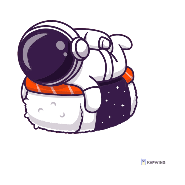 Astronaut Sushi by KHJ