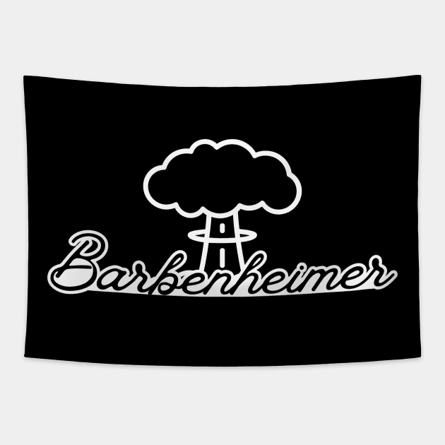 Barbenheimer Tapestry by Space wolrd