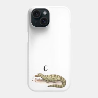 C is for Caiman Phone Case