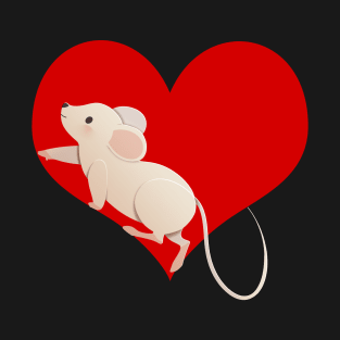 mouse heart T-Shirt