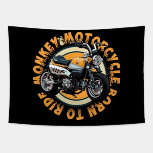 Motocicleta monkey Tapestry