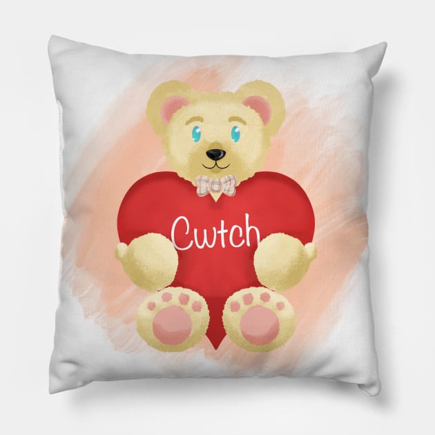 Cwtch from Azirabear Pillow by AC Salva