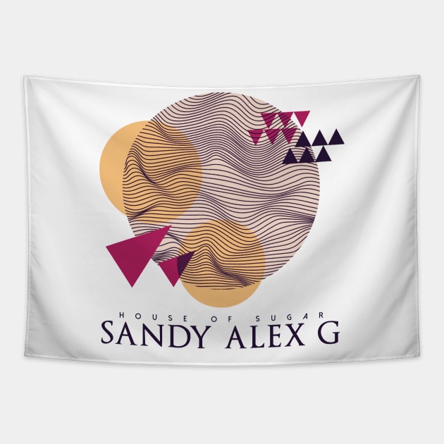 Sandy Alex G House of Sugar Tapestry by lefteven