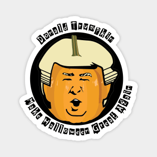 Halloween Pumpkin : Donald Trump Edition Magnet