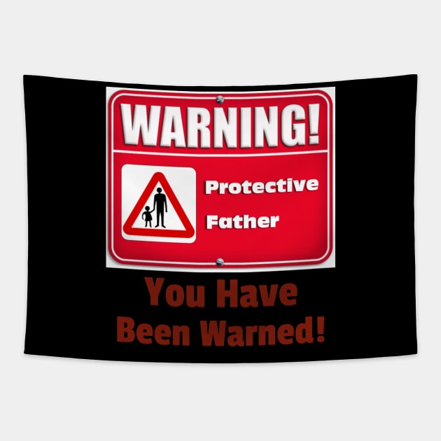Warning protective parent, you have been warned Tapestry by DiMarksales