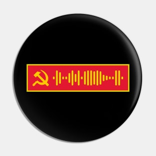 The Internationale (Russian Version) Spotify Code Pin