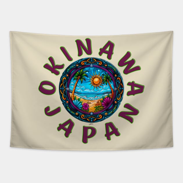 Okinawa, Japan Tapestry by jcombs