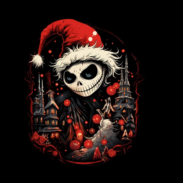 Creepy Christmas - Christmas Halloween motif by Unelmoija