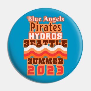 SEATTLE SEAFAIR RETRO SUMMER 2023. Pin