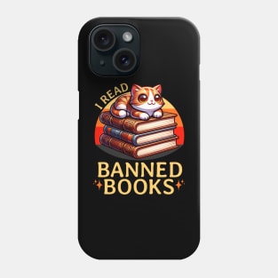 I Read Banned Books Phone Case