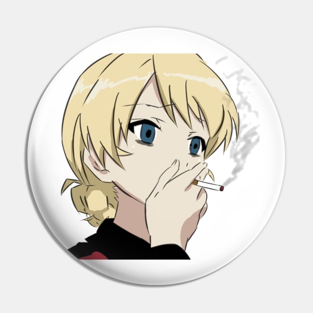 Darjeeling Smoking Pin by KokoroPopShop