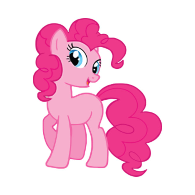 Cute cartoon pink pony - Pink Pony - Tapice | TeePublic MX