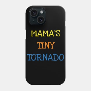 Mama's Tiny Tornado Toddler Shirt Kids Funny Storm Chaser T-Shirt Phone Case