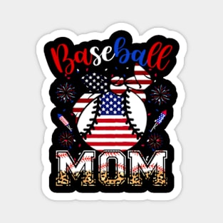 Baseball Mom Headband Baseball Ball 4th Of July Mama Magnet