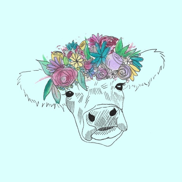 Flower Cow by Soderblom22