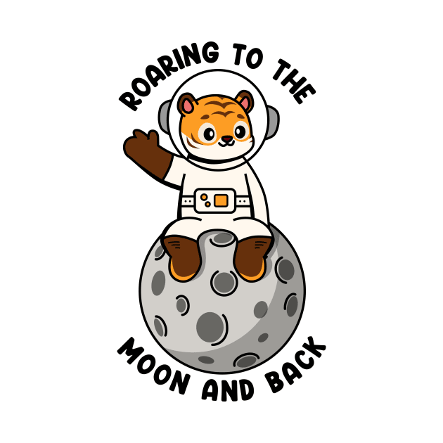 Roaring to the moon and back by Peazyy