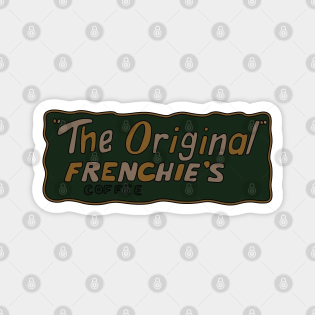 The Original Frenchie's Magnet by saintpetty