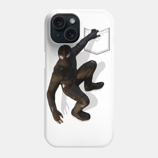 Night Monkey Grabs on My Pocket Phone Case