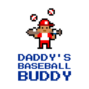 Daddy's Baseball Buddy | Cute Baseball Kid T-Shirt