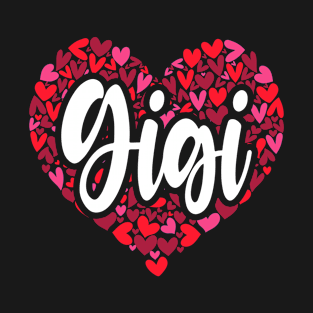 funny gigi and hearts T-Shirt