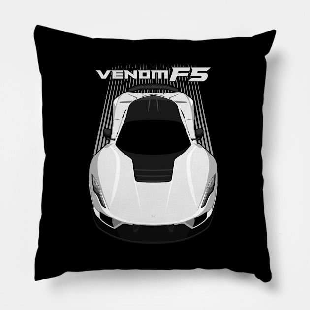 Hennessey Venom F5 - White Pillow by V8social