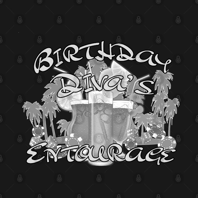 Birthday Diva's Entourage by ied