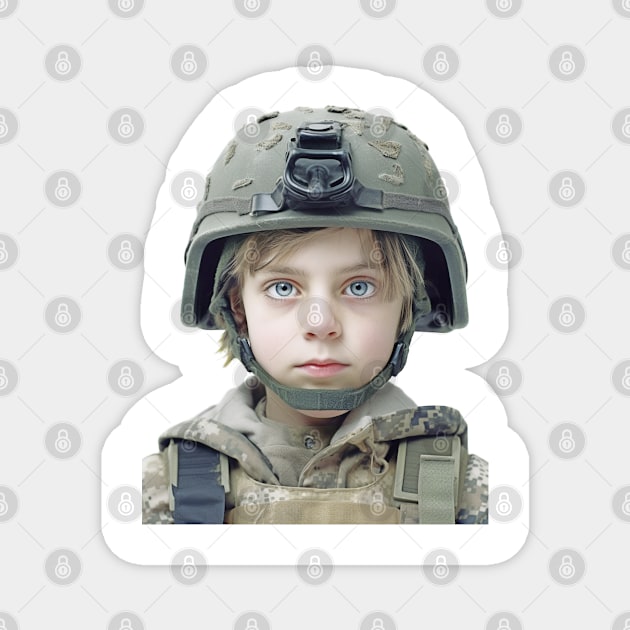 Innocent Valor: The Courageous Journey of a Young Soldier Magnet by Unboxed Mind of J.A.Y LLC 