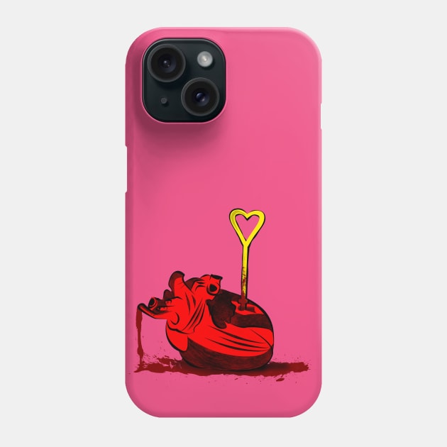 Key to my Heart Phone Case by Flush Gorden